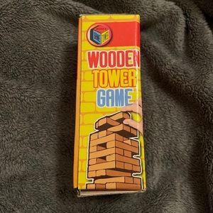 Wooden tower game